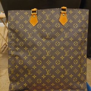SOLD!! Louis Vuitton Vintage Sac Plat Thick Canvas
